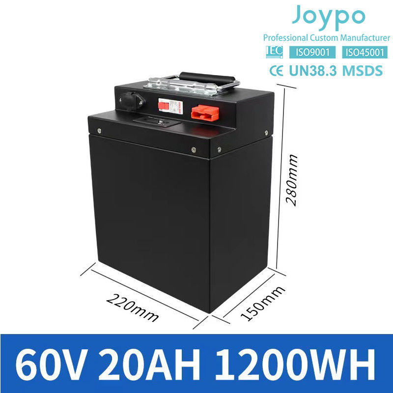 60V xe tay ga điện pin Lithium 20AH 30AH 40AH 50AH cho 2 / 3 bánh xe