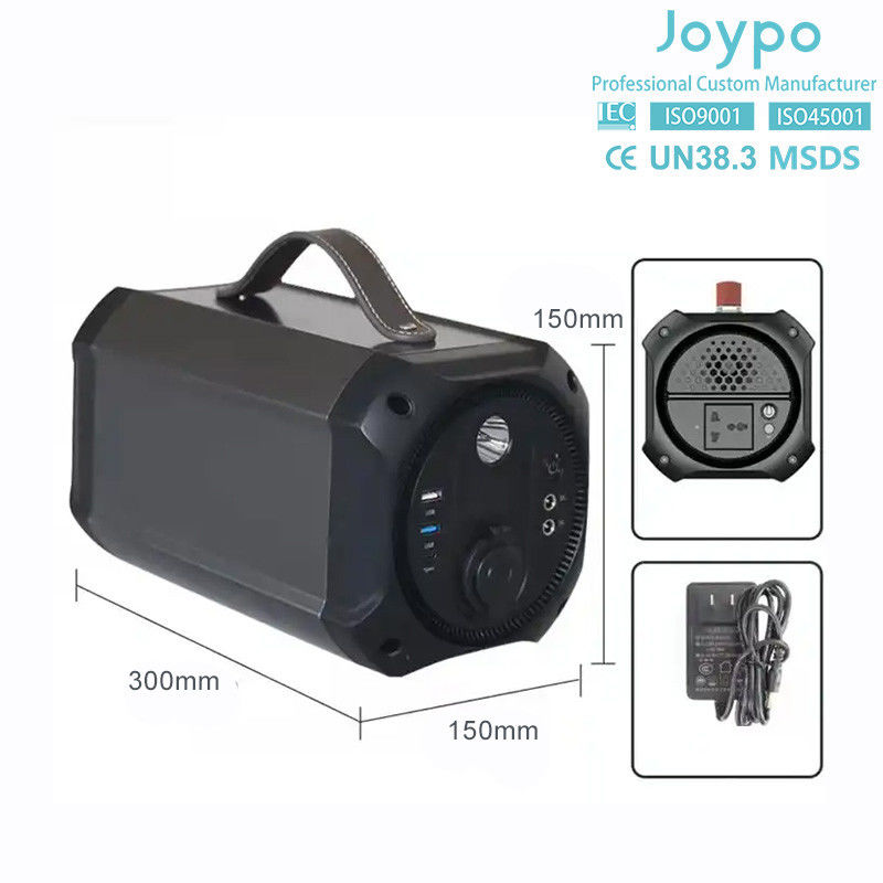 Máy phát điện năng lượng mặt trời di động hạng nhẹ 300W 490Wh Lithium Ion Battery Power Station