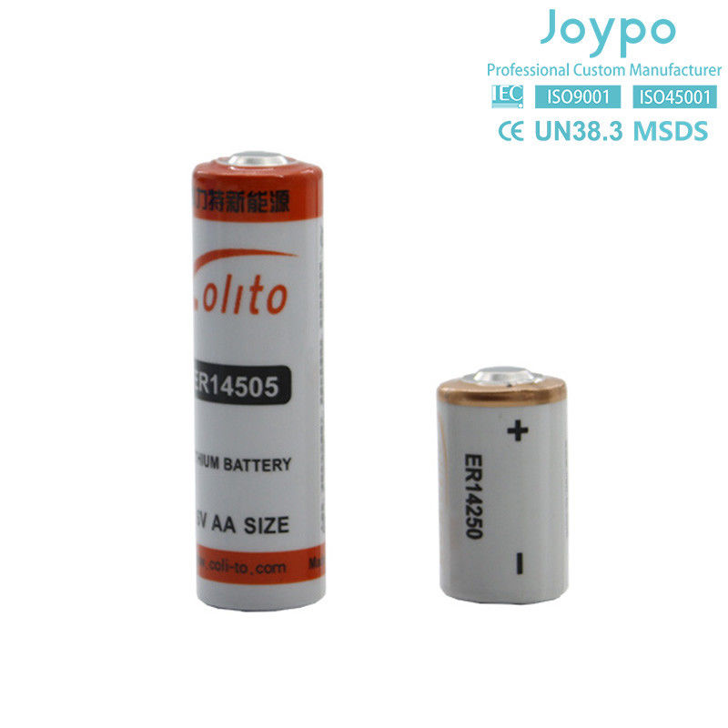 Ứng dụng dùng một lần ER14250 pin lithium 3.6V 1.2Ah pin lithium cho đồng hồ điện