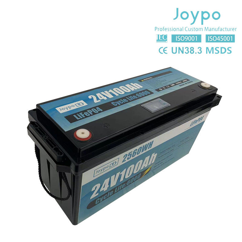 Smart BMS Long Life 24V 100Ah Lithium Ion pin RV Camper Lifepo4 pin