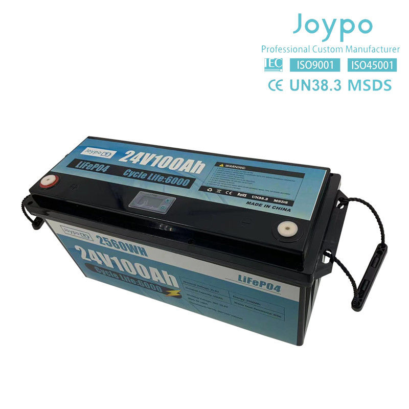 Smart BMS Long Life 24V 100Ah Lithium Ion pin RV Camper Lifepo4 pin