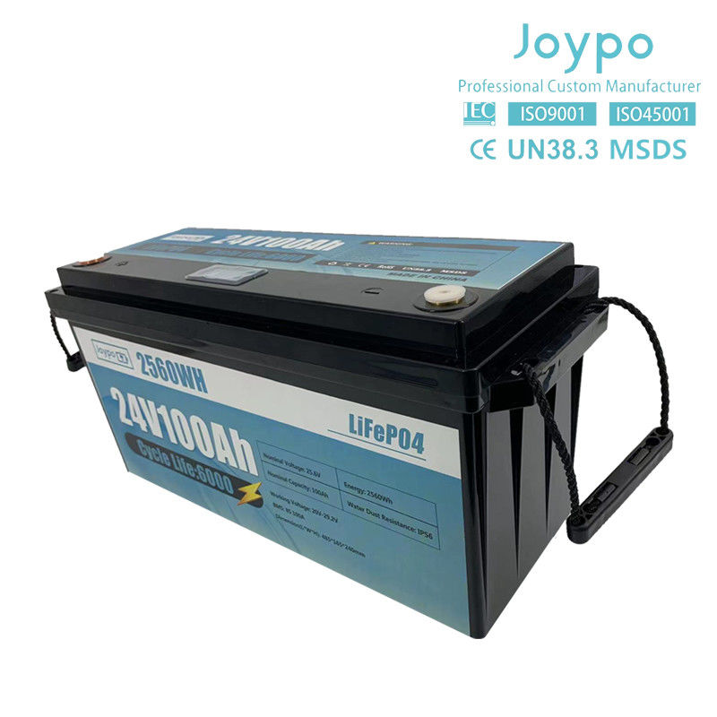 RV Camper Long Life LFP Lifepo4 Pin 12V 24V 100Ah 200Ah Với Smart BMS
