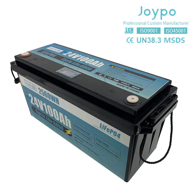 100Ah 200Ah Lithium Ion LiFePO4 pin 24 Volt Deep Cycle pin cho RV Campers