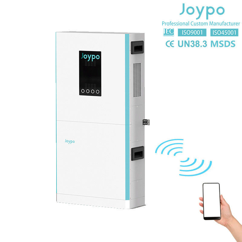 Hệ thống lưu trữ năng lượng mặt trời tại nhà với pin lithium 51.2V 100Ah và Inverter