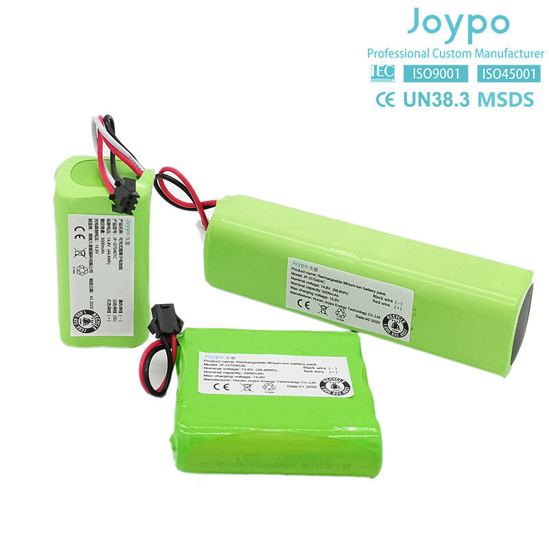 18650 ODM OEM Lithium Battery Pack 3.7V 7.4V 11.1V 14.8V 18V 22.2V