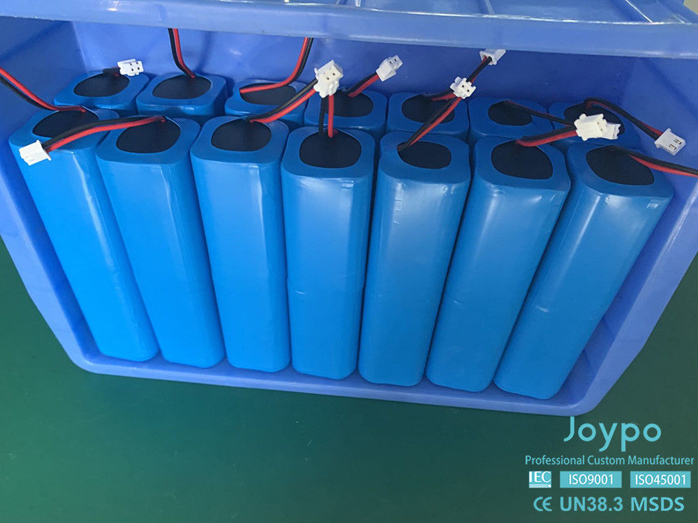 3.7V 18650 OEM Lithium Battery Pack 14.8V 5000mAh 4S2P Cho Máy cắt cỏ Robot