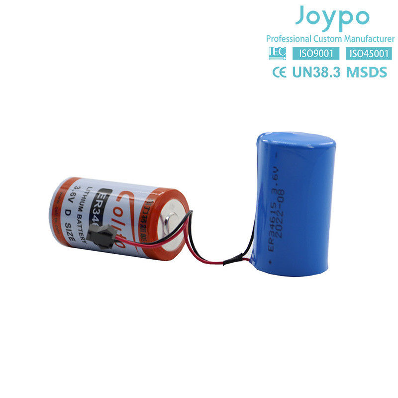 ER34615M Pin Lithium Thionyl Chloride 3.6V 14500MAh Không sạc Loại xoắn ốc