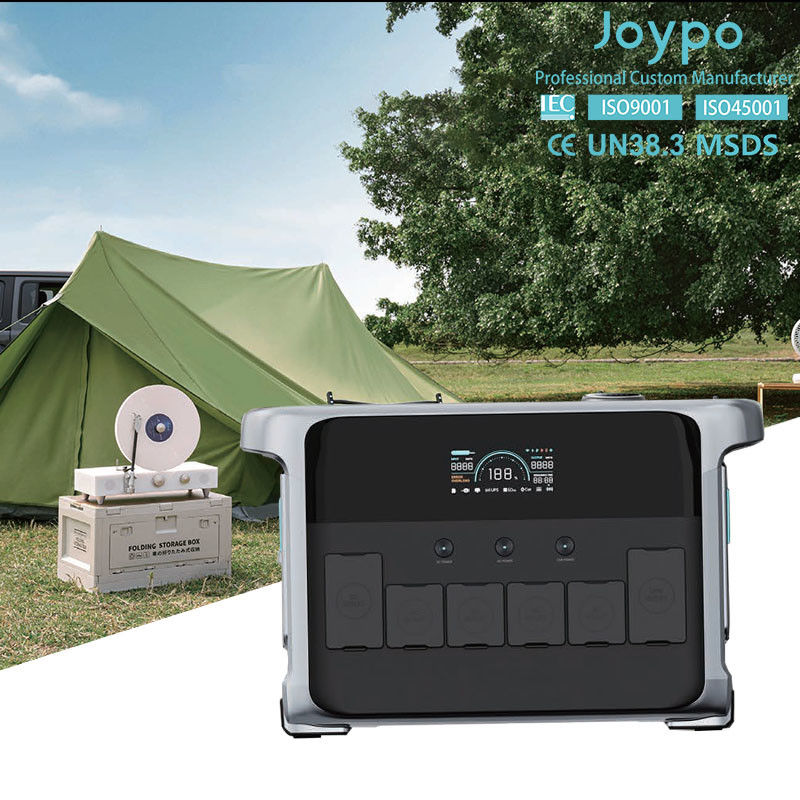 2400W Tốc độ sản xuất lớn Máy phát pin mặt trời di động Hệ thống điện cho gia đình