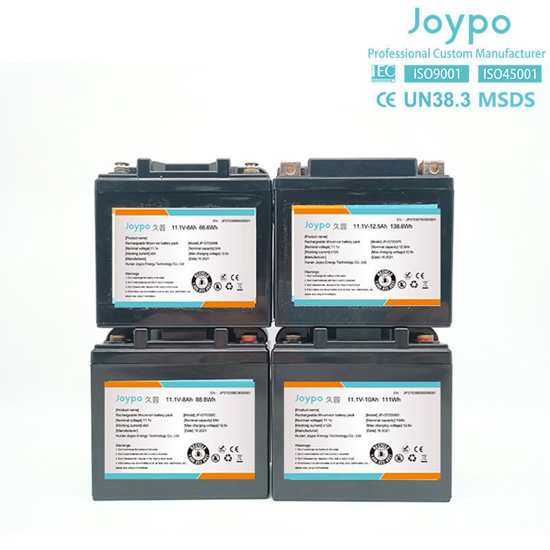 18650 Bộ pin lithium ion di động 11,1V có thể sạc lại cho các thiết bị y tế