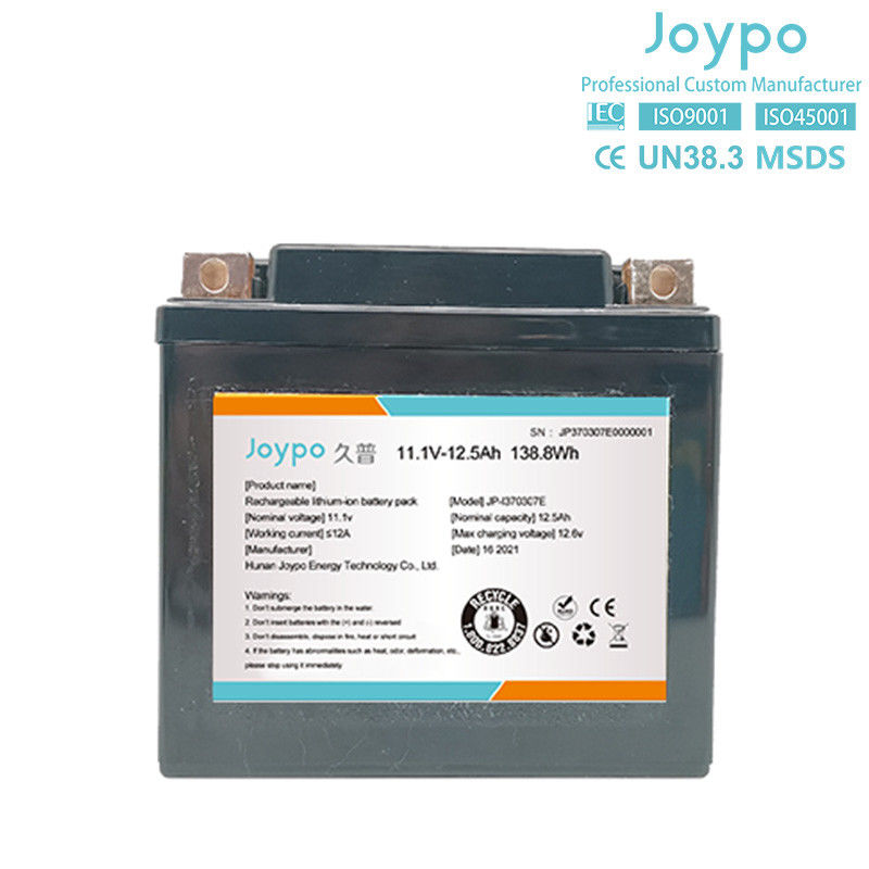 18650 Bộ pin lithium ion di động 11,1V có thể sạc lại cho các thiết bị y tế