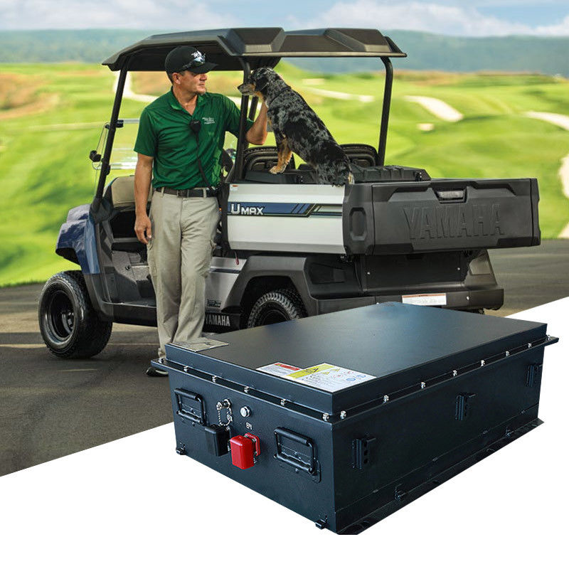 Club Car Golf Cart pin lithium 125Ah 51.2V LiFePO4 pin 4000 lần tuổi thọ chu kỳ