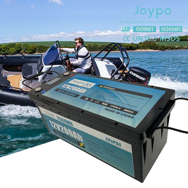 LiFePO4 12 Volt Lithium Ion Marine Battery Cho Động cơ Trolling thuyền biển
