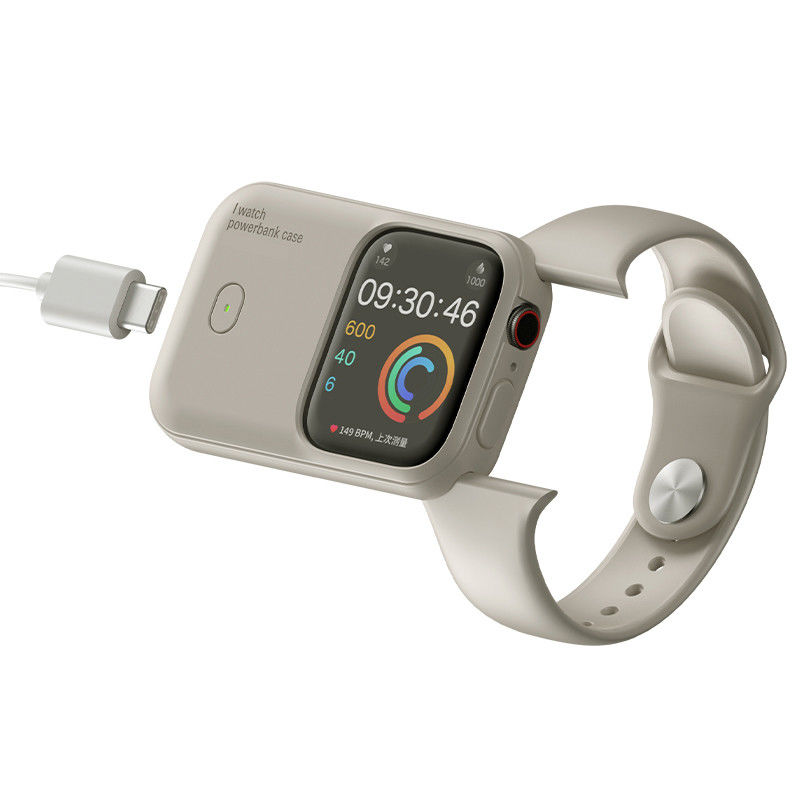 Apple Watch Power Bank 1200mAh Bộ sạc không dây di động cho cho Apple Ultra 2 SE 9 8 7 6 5 4
