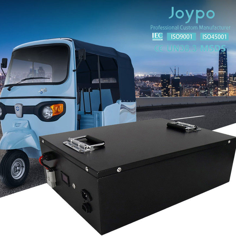 4000 Cycle Life 48V 60Ah LiFePO4 pin cho xe rickshaw nhẹ và an toàn