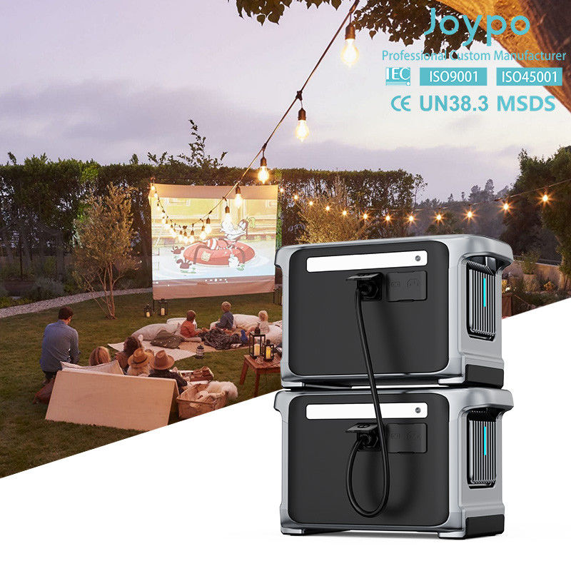 Máy phát điện năng lượng mặt trời di động 1200W 110V 220V Backup UPS với sạc xe