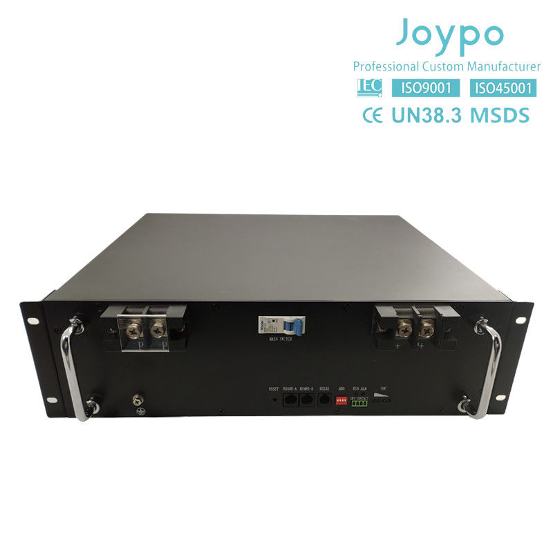 Joypo 2.5kwh Đơn vị lưu trữ pin năng lượng mặt trời gia đình được xếp chồng cho nhà và thương mại
