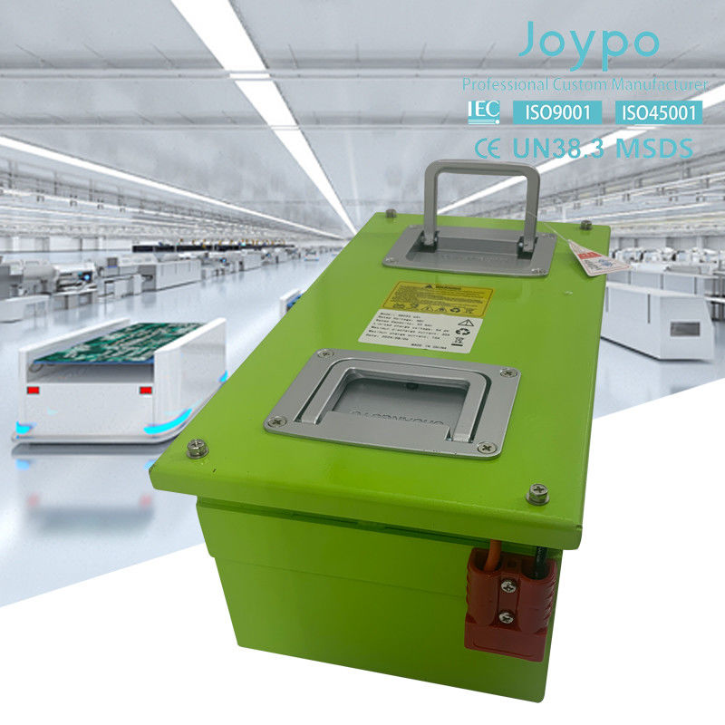 Lưu trữ phòng lạnh UTV AGV Xe nâng nhiệt độ thấp pin lithium 48V Sạc nhanh